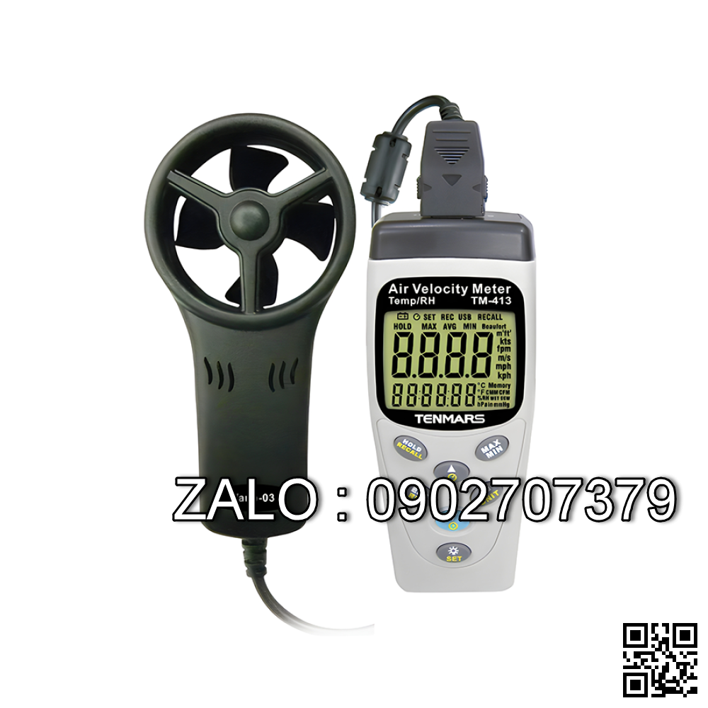 Máy đo tốc độ gió TENMARS TM-413