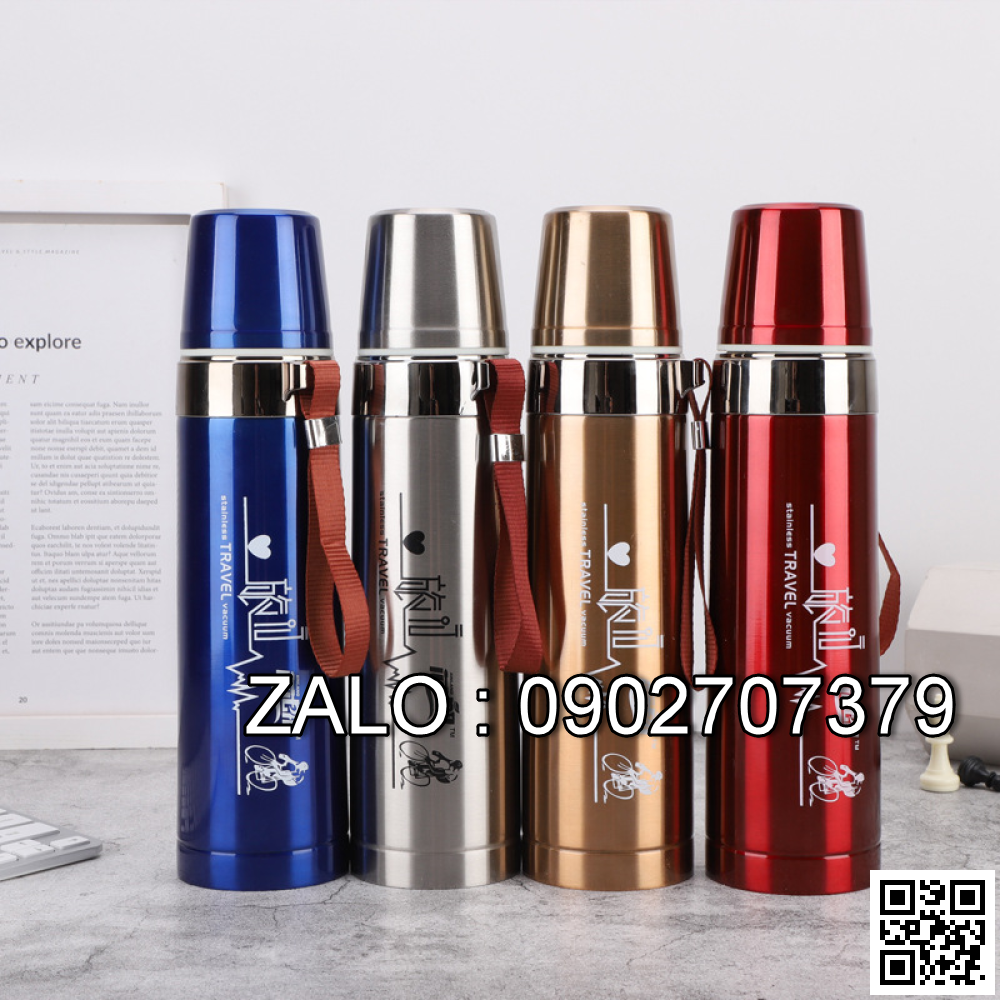 Bình giữ nhiệt nắp tháp 750ml (Kiện 60 cái)