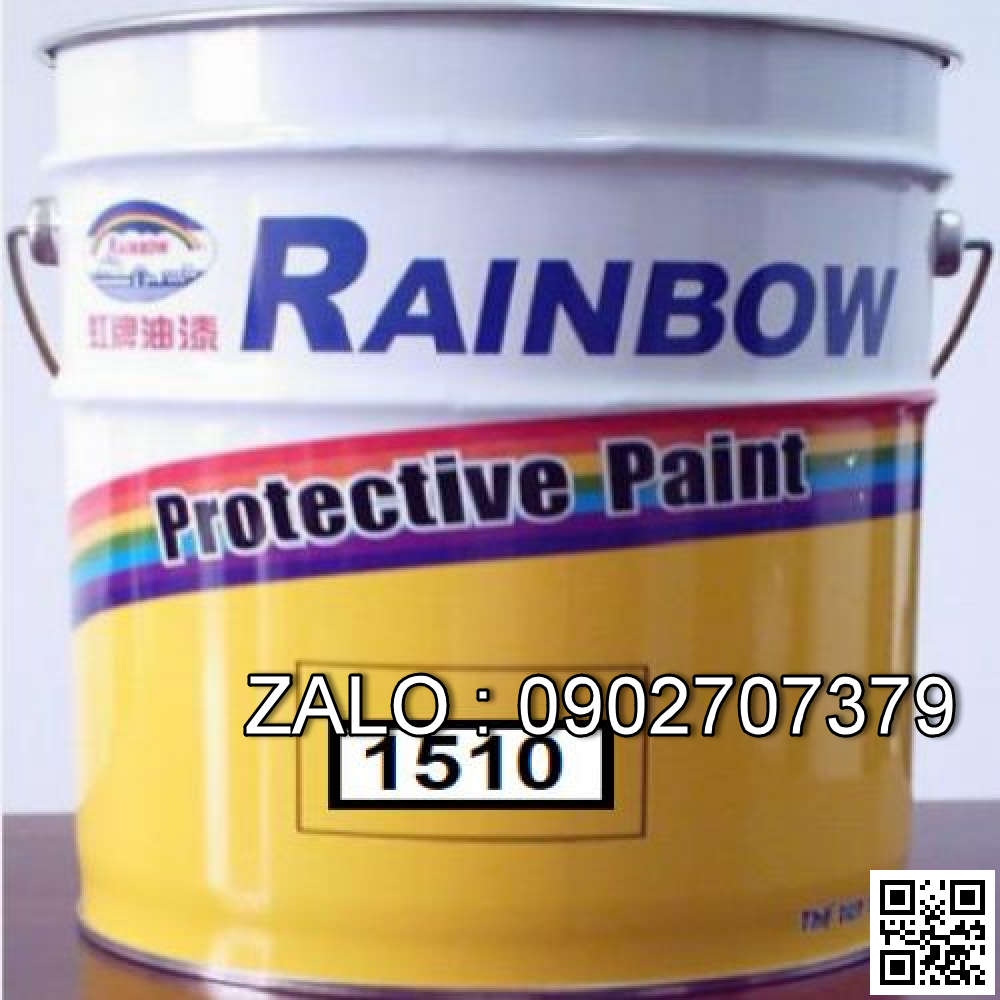 Sơn chịu nhiệt RAINBOW 300ºC, màu đỏ 1510 ( Lon / 4 lít )