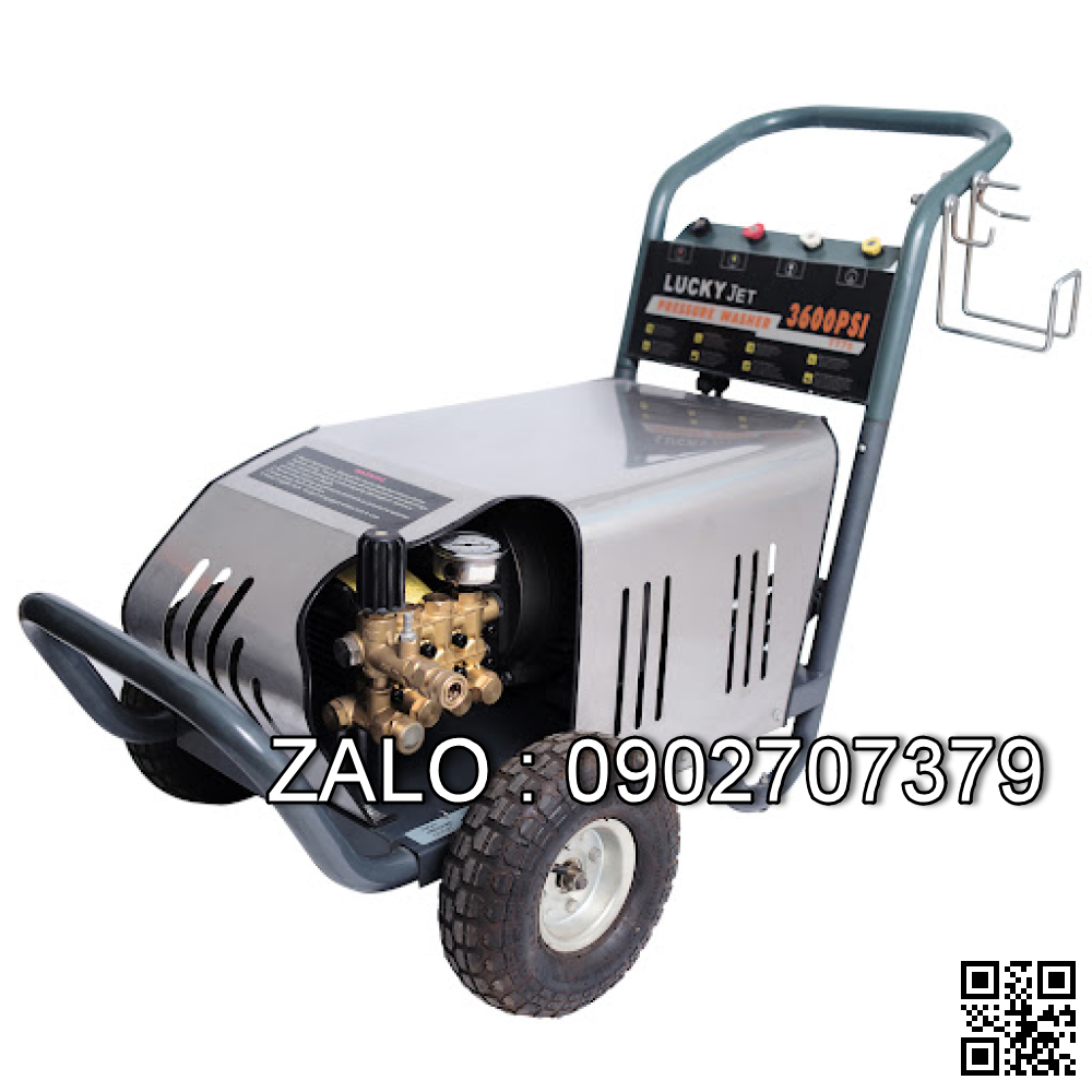 Máy rửa xe dây đai lắp đầu rửa Lucky Jet TT-50C5