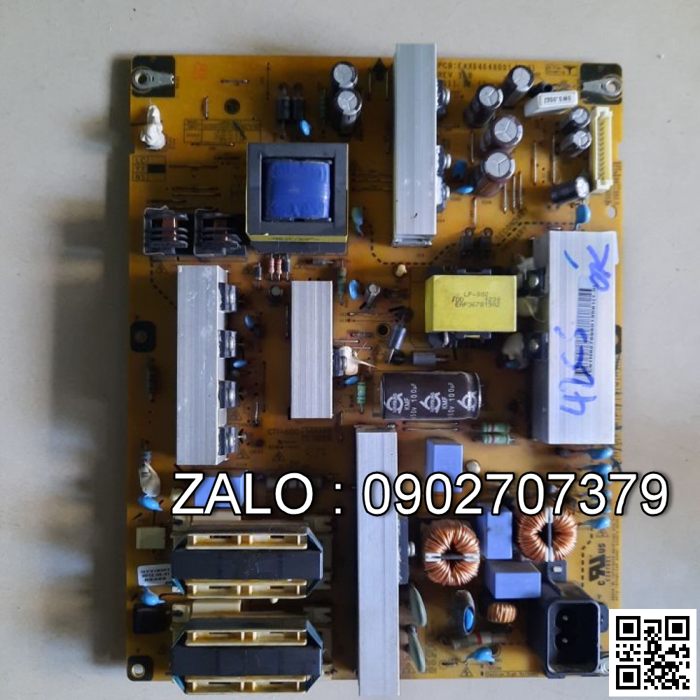 Bo mạch nguồn, xử lý tivi LG 42CS460