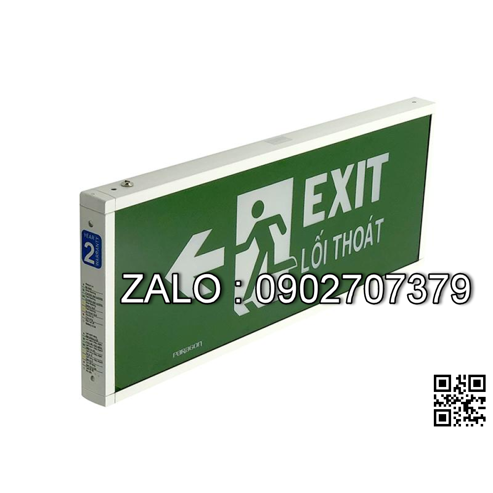 Đèn EXIT thoát hiểm 2 mặt -Mũi tên trái