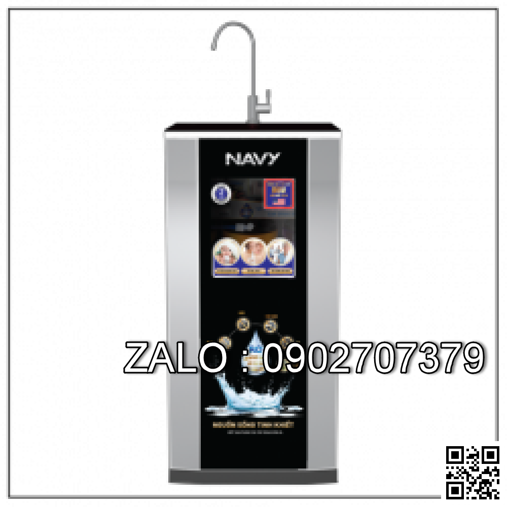 Máy lọc nước R.O NaVy Sơn Hà KSHROB1.109 màu đen