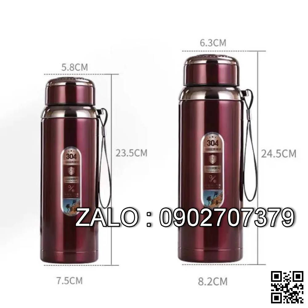 Bình giữ nhiệt vaccum sus316- 800ml (Kiện 50 cái)
