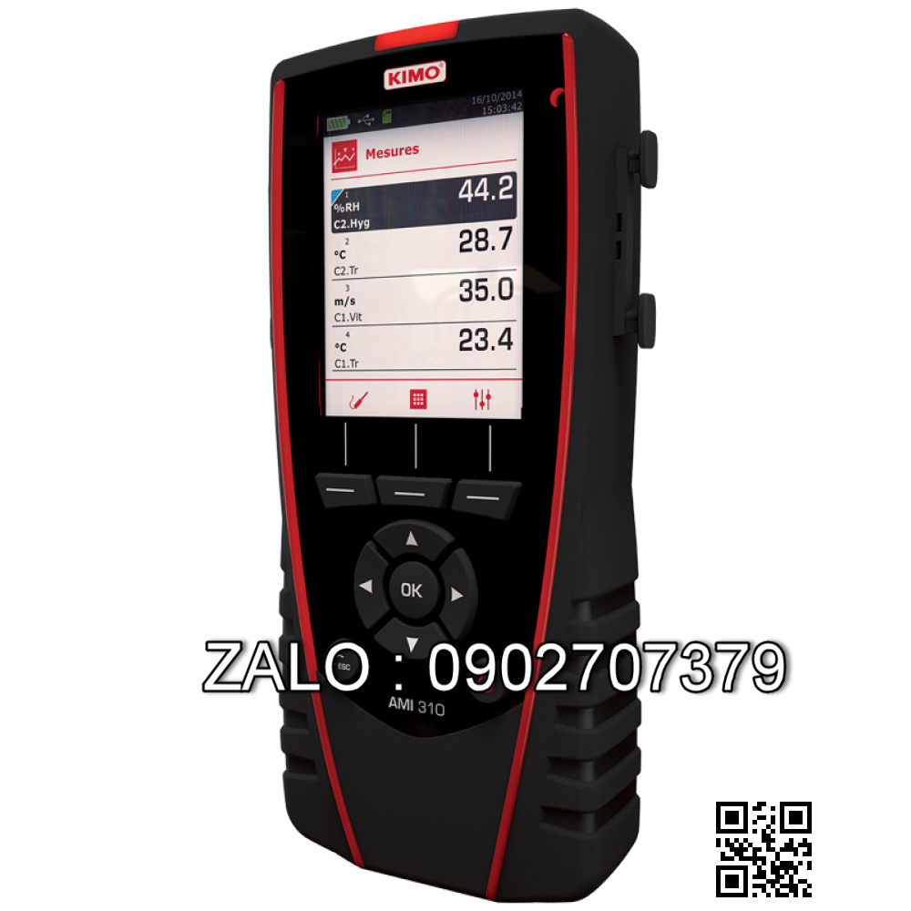 Máy đo áp suất trong hệ thống khí Kimo MP 130S