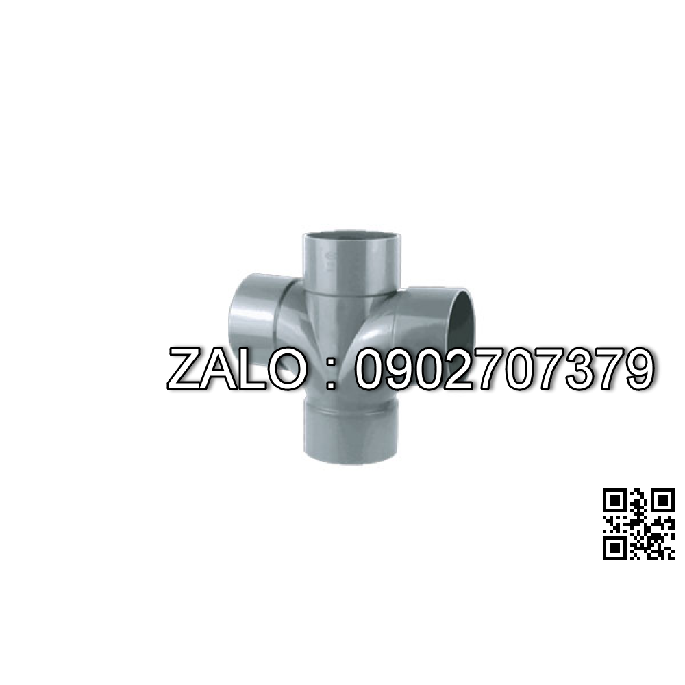 Chữ thập công 90 nhựa phi 90 Đệ Nhất