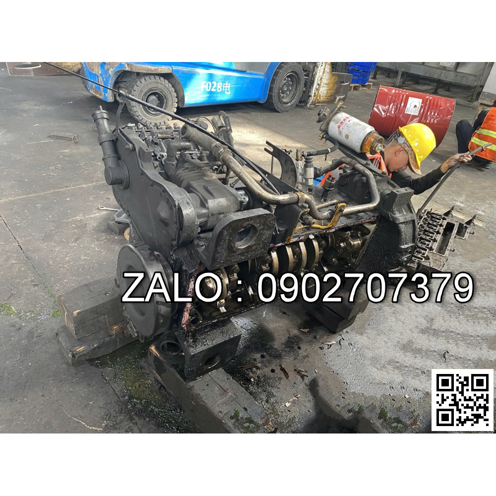 Cứu hộ xe nâng điện ngồi lái 3.5 tấn Nissan