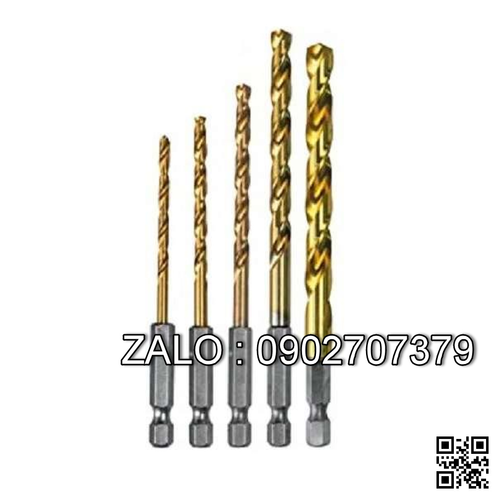 Mũi khoan sắt phủ Titan chuôi lục giác M 58.0mm VITO