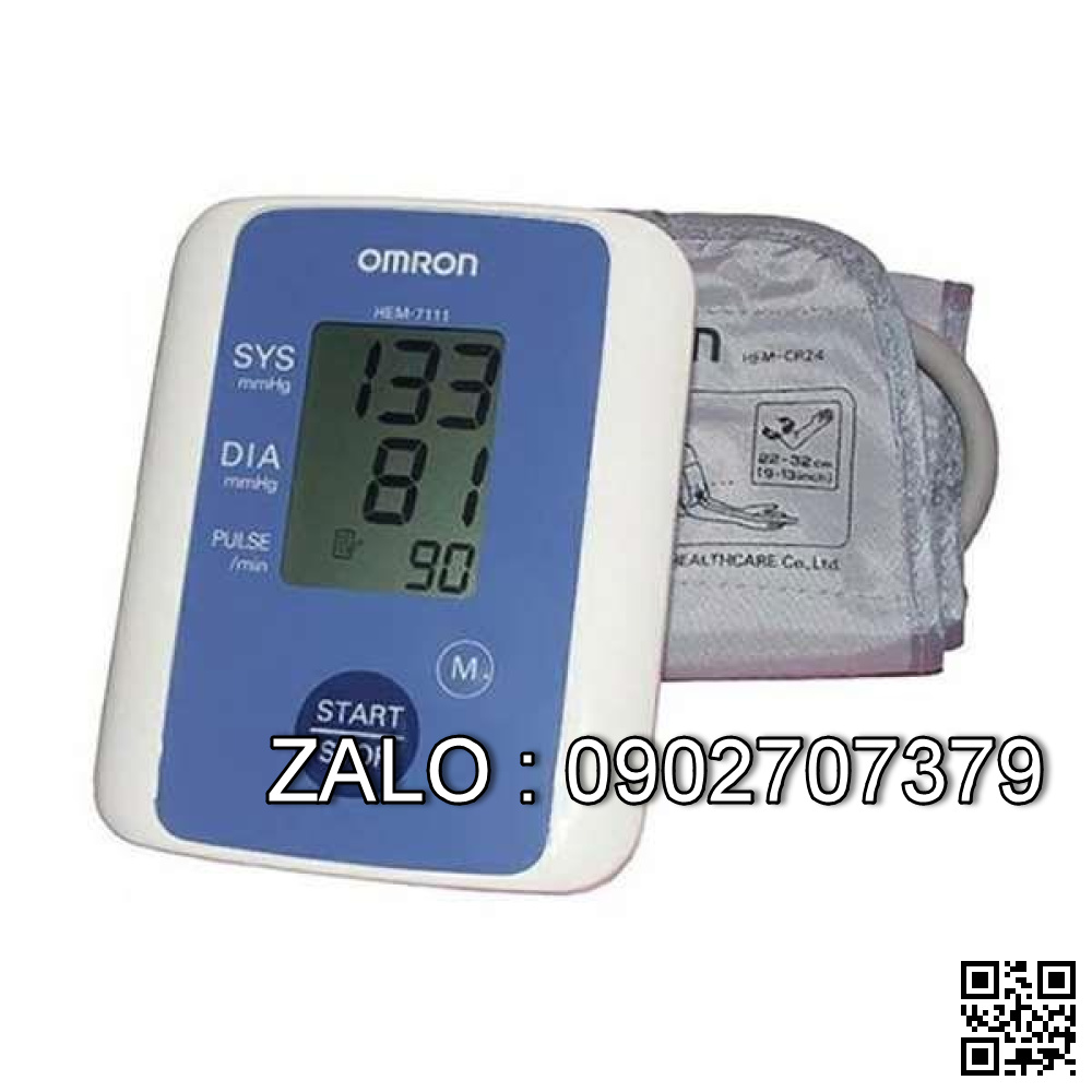 Máy đo huyết áp bắp tay Omron Hem 7117