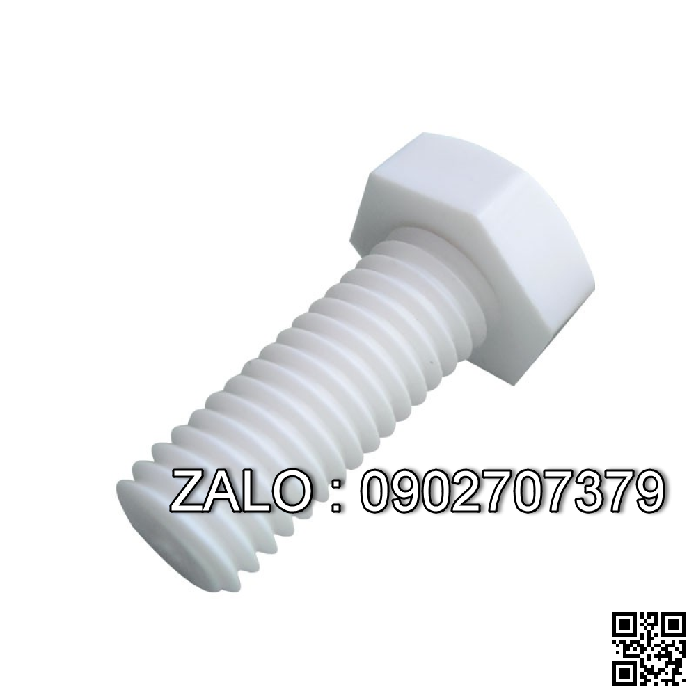Bulong nhựa M6 ×1.0 × 40 mm