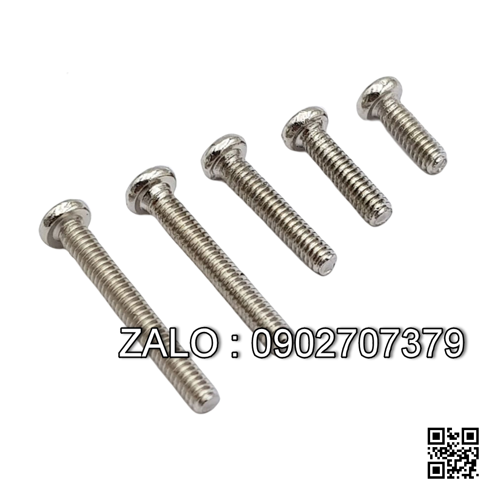 Ốc vít đầu tròn inox 304M4x40