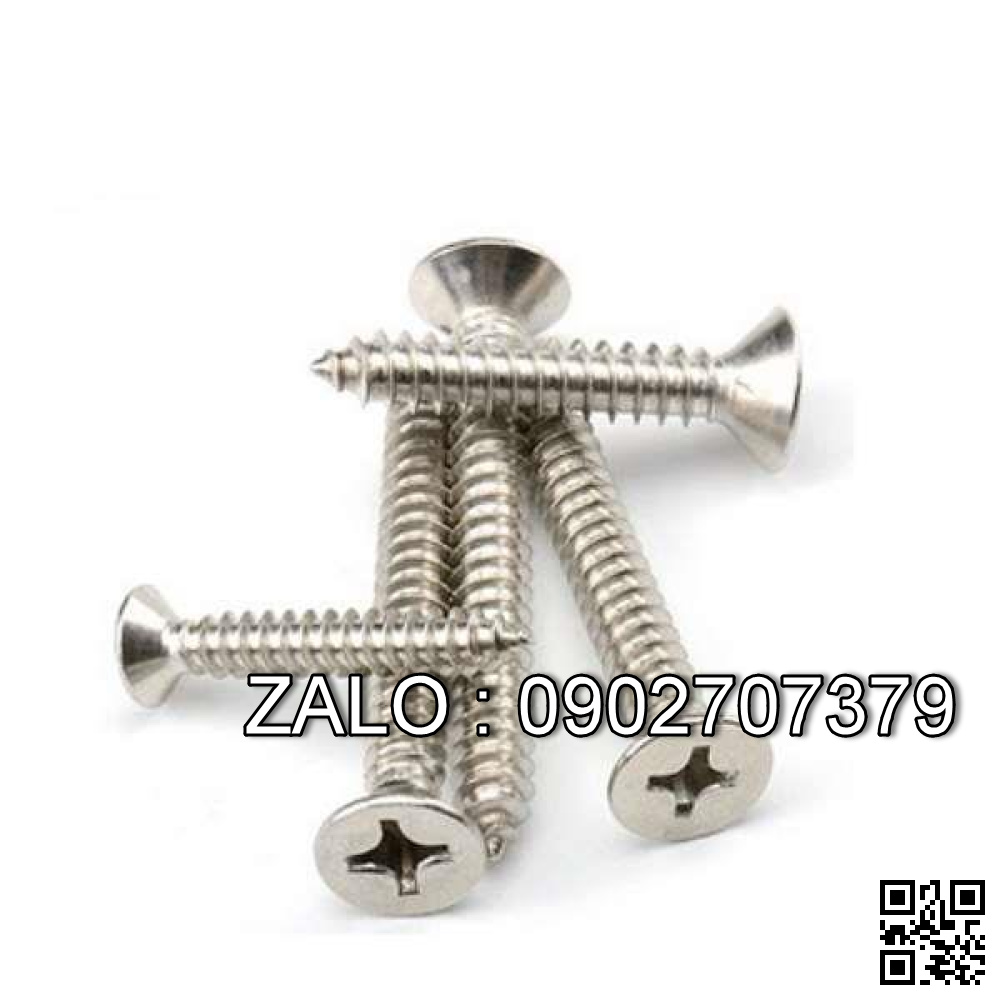 Ốc đầu bằng inox 304M5x35