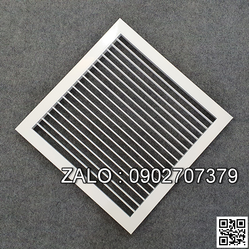 Cửa gió 1 lớp nan thẳng 1050x550