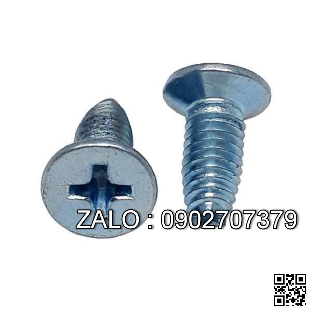 Ốc Vít Bake Đầu Nhỏ mạ kẽm M2.2x8