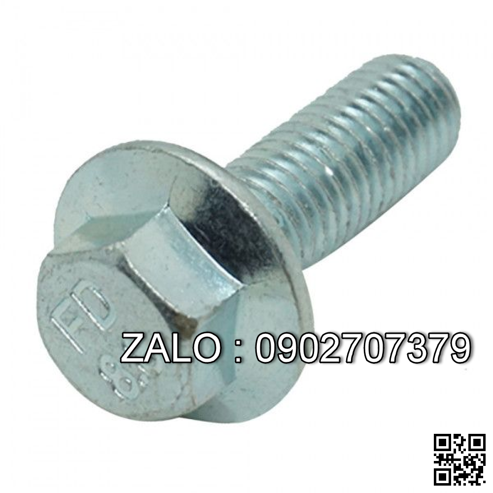 Bulong đầu bông thép mạ kẽm M3.5x25