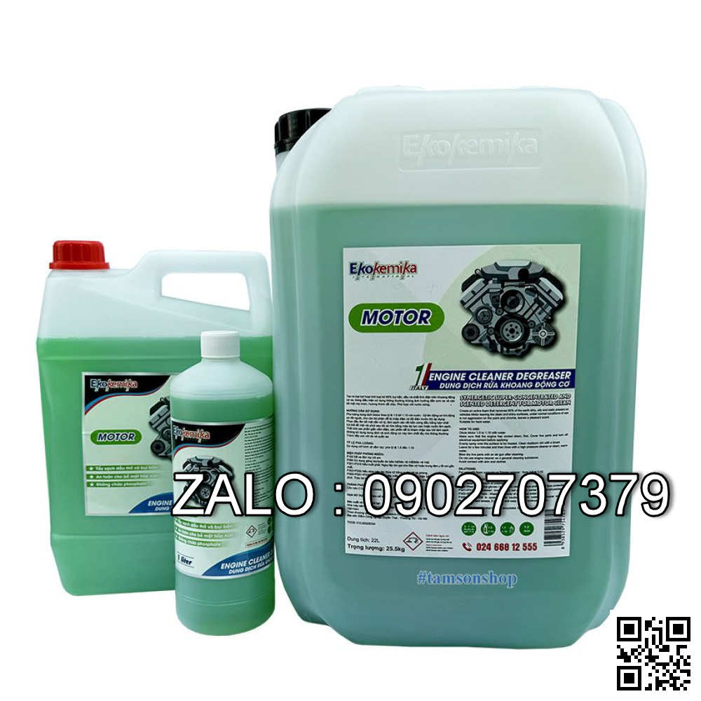 Dung dịch rửa khoang động cơ ôtô Ekokemika Motor