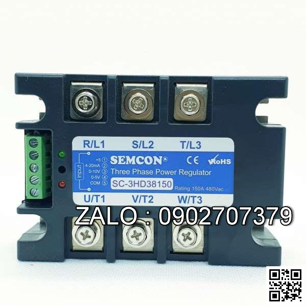 Bộ Điều Khiển Công Suất SCR 3 Pha SM-380-3P-50A