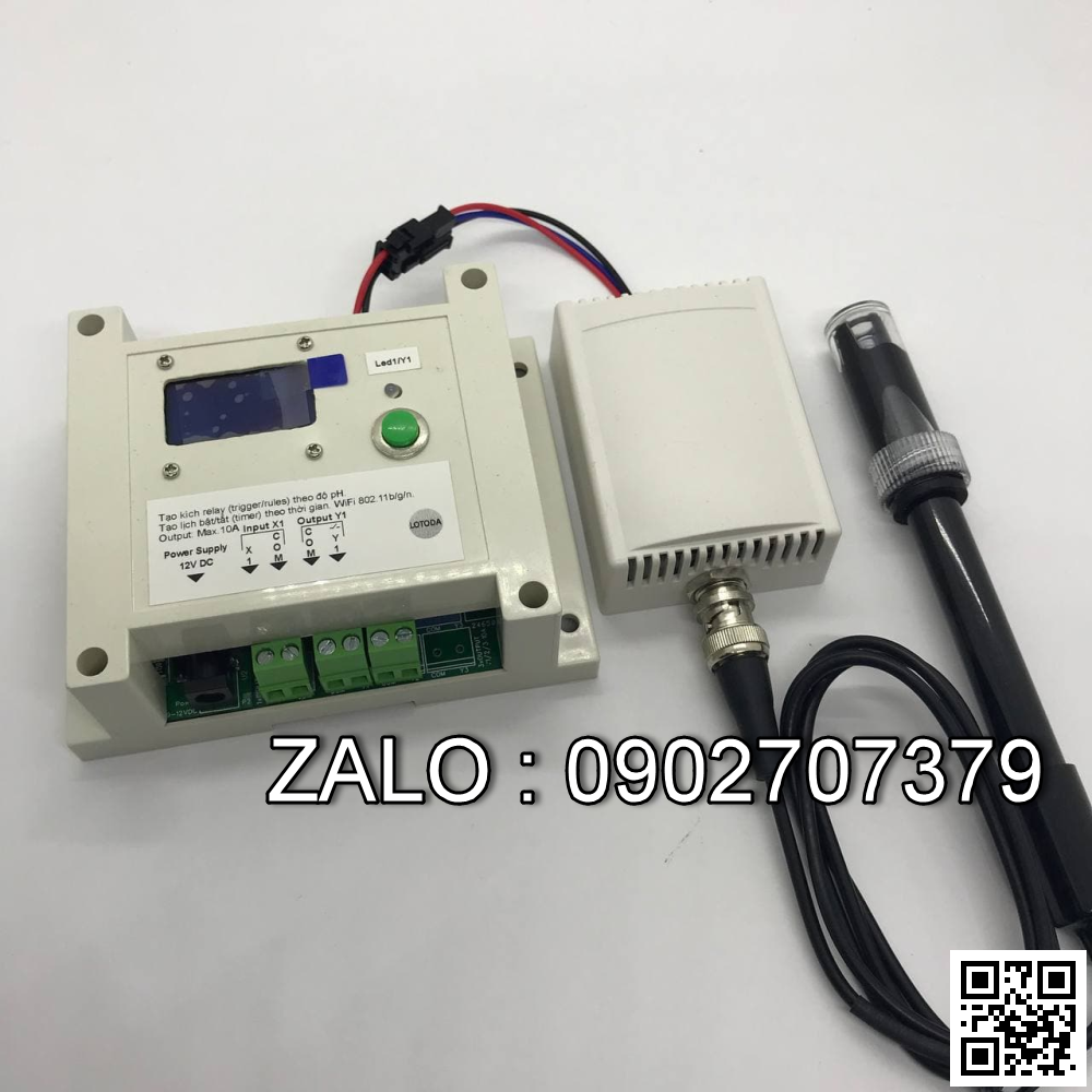 Thiết Bị IoT LOTODA WiFi Điều Khiển Tự Động 1 Kênh Output DC/AC & 1