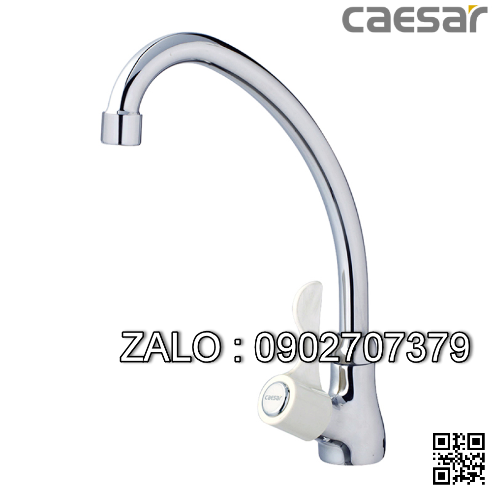 Vòi rửa chén bát nước lạnh Caesar K027C