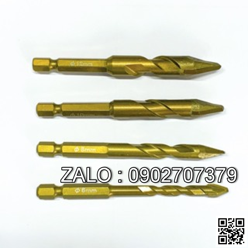 Mũi khoan đa năng 2 cạnh chân lục giắc M 0.8mm avatar