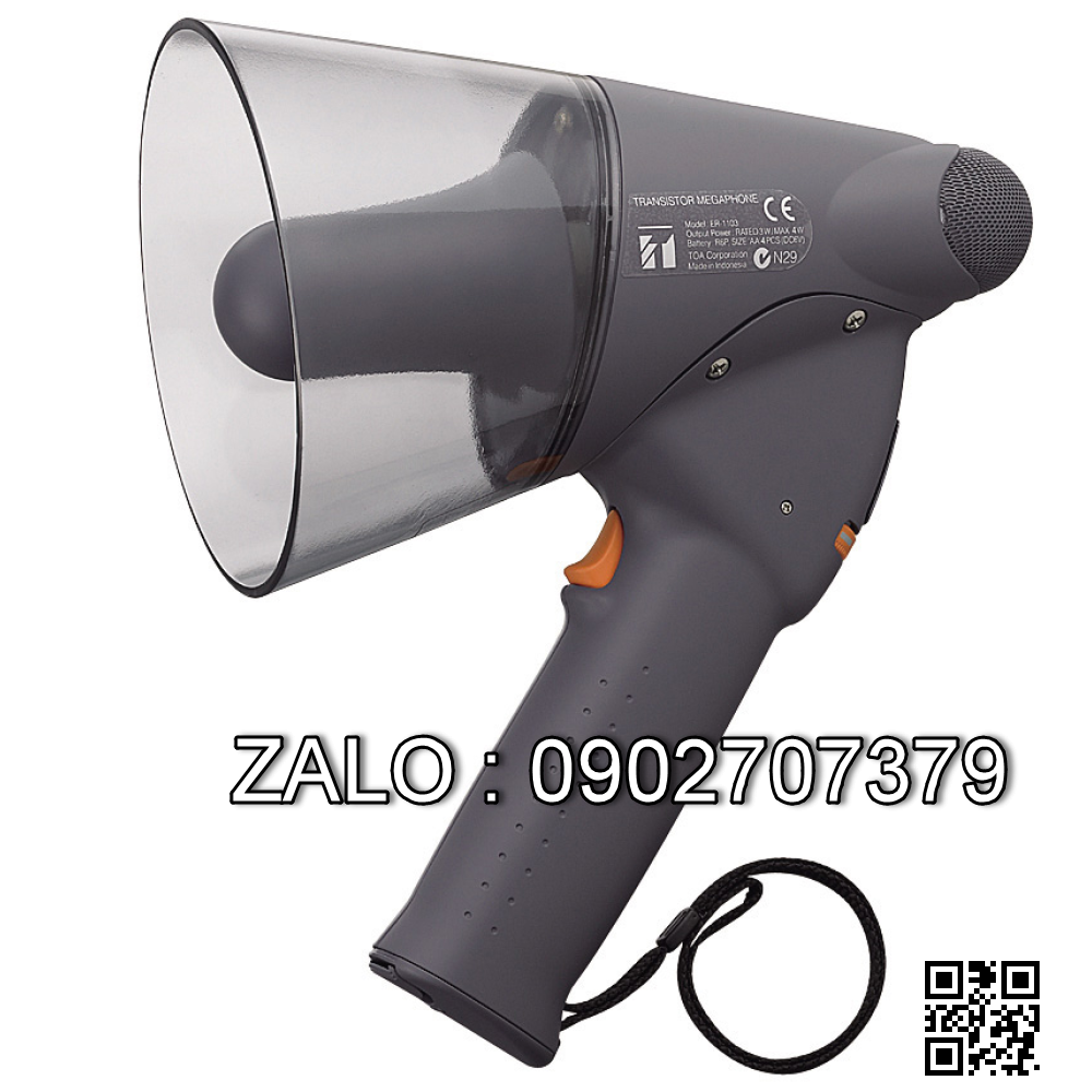 Megaphone cầm tay chống nước TOA ER-1203