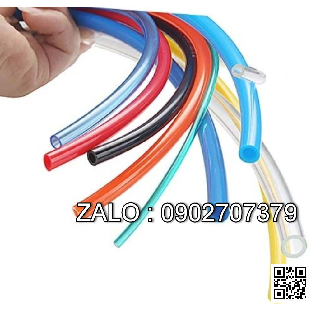 Dây Hơi Ống Khí Nén Phi 10 PU 10x6.5mm