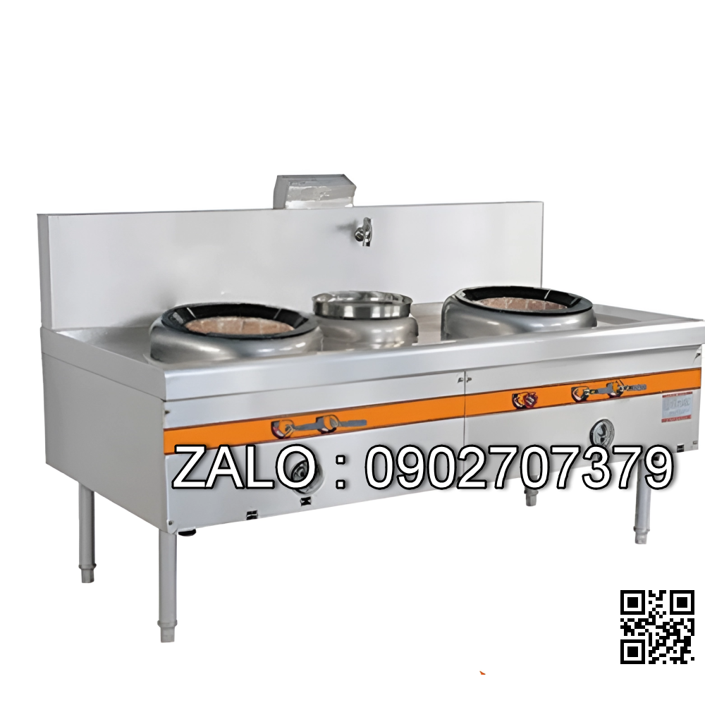 Bếp á đôi 1 bầu nước có quạt thổi BA 2/2N20/QT