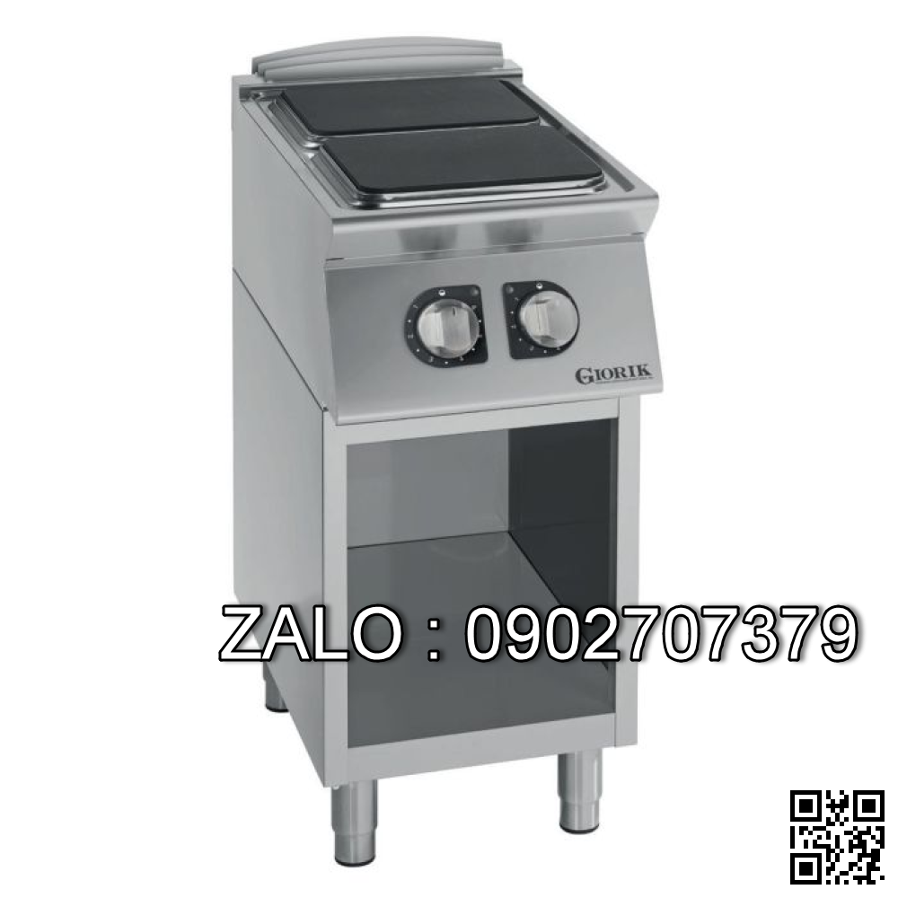 Bếp Âu 2 họng mặt vuông dùng điện Giorik CE72QG