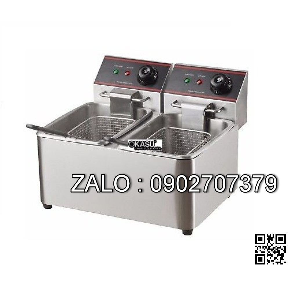 Bếp chiên nhúng đôi Libermann L-062