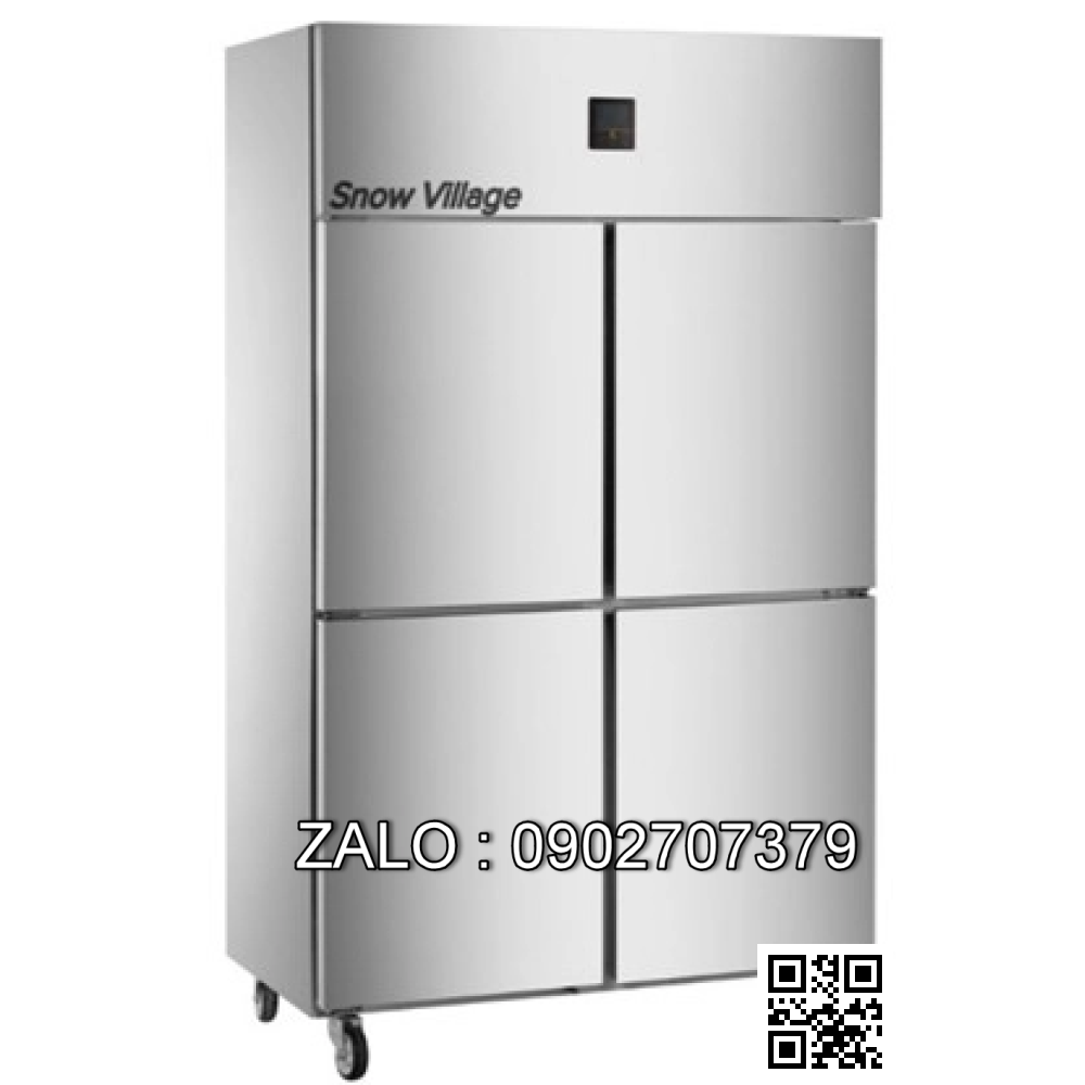 TỦ ĐÔNG SIÊU TỐC INOX 4 CÁNH SNOW VILLAGE SLLDZ4-820LD