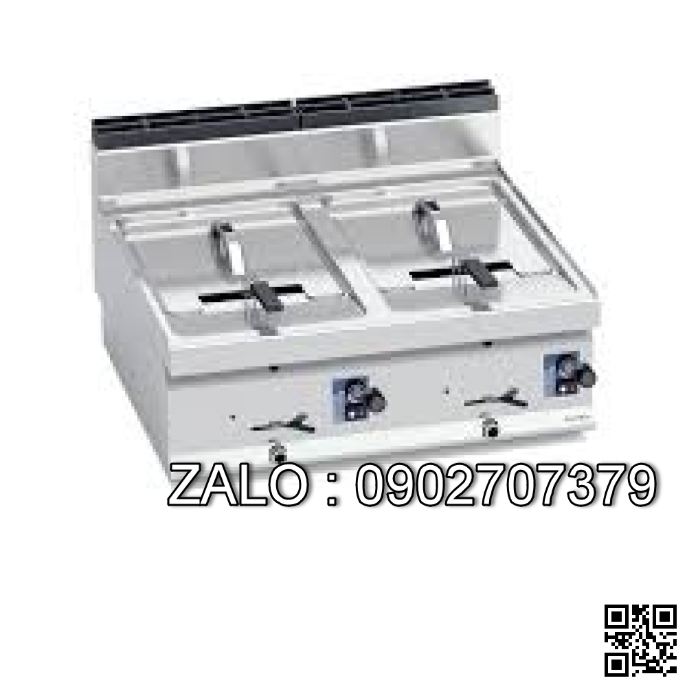 Bếp chiên nhúng đôi Berto's GL10+10B