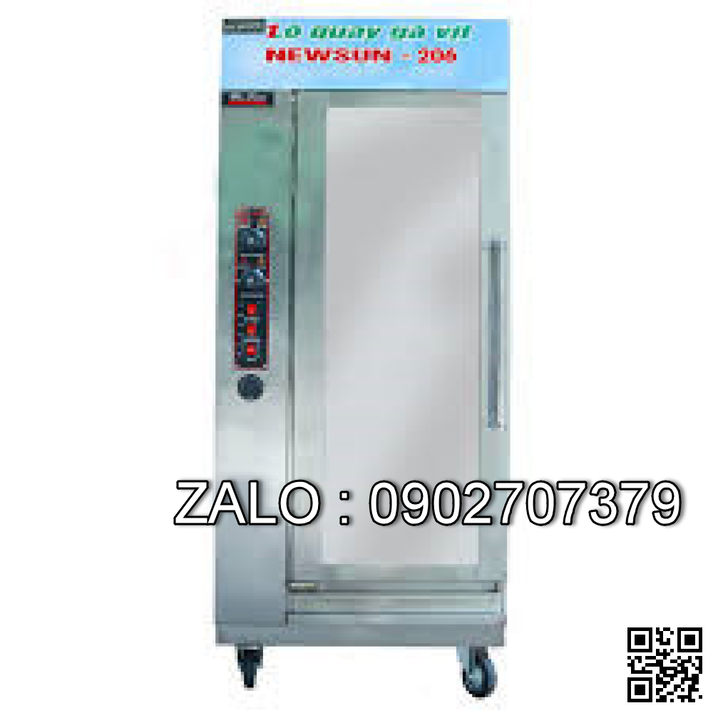 LÒ NƯỚNG QUAY GÀ VỊT BẰNG GAS NEWSUN NS-YXD206