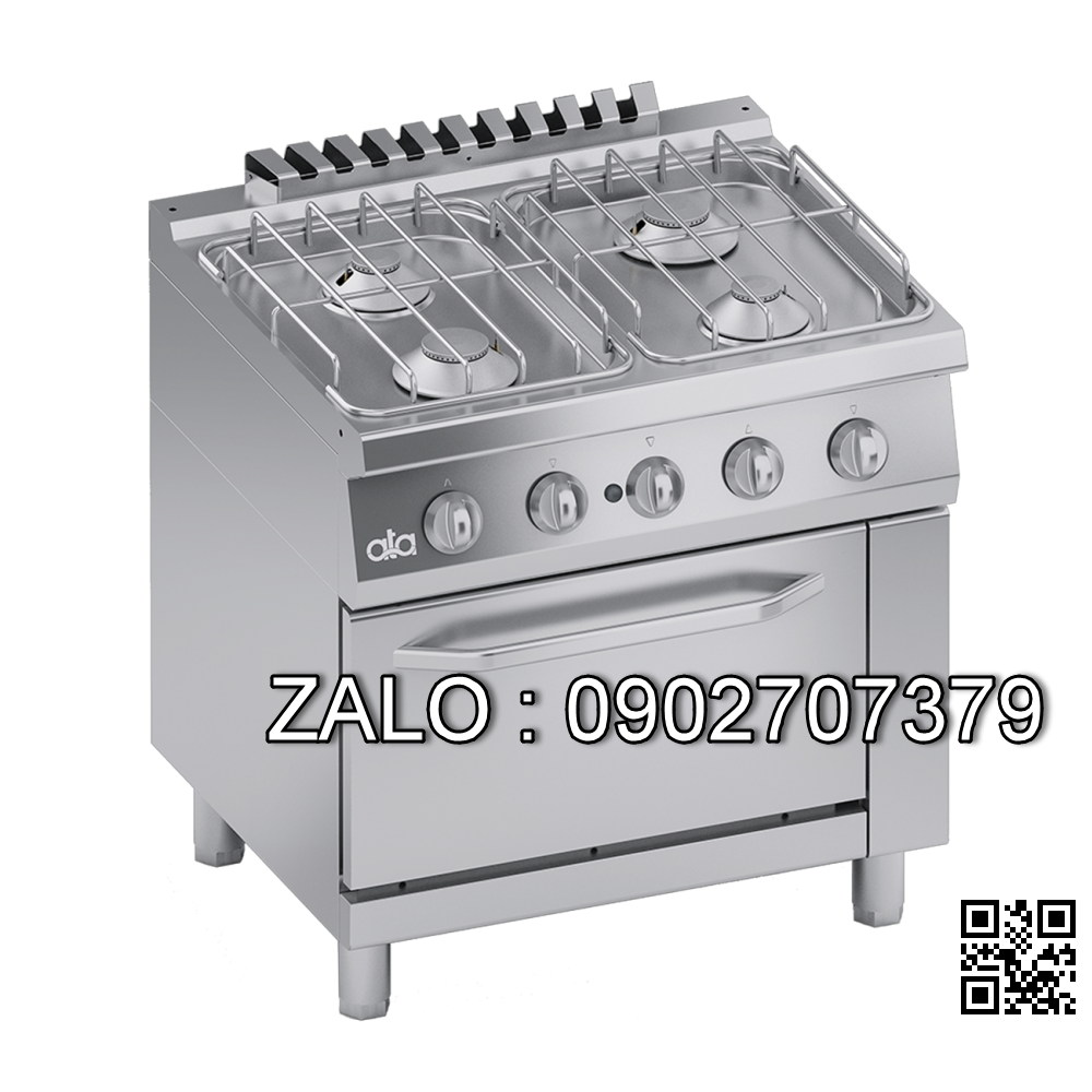 BẾP ÂU 4 HỌNG CÓ TỦ DƯỚI ATA C2GCU10VV