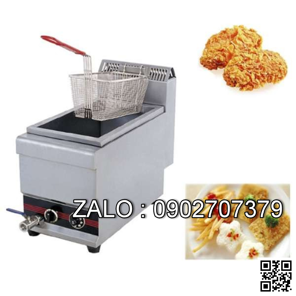 Bếp chiên đơn dùng gas loại 1 chảo, 1 giỏ WAA770-1
