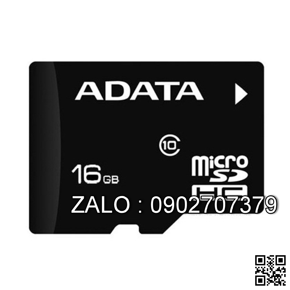 Thẻ Nhớ MicroSD Adata 16GB Box Class10