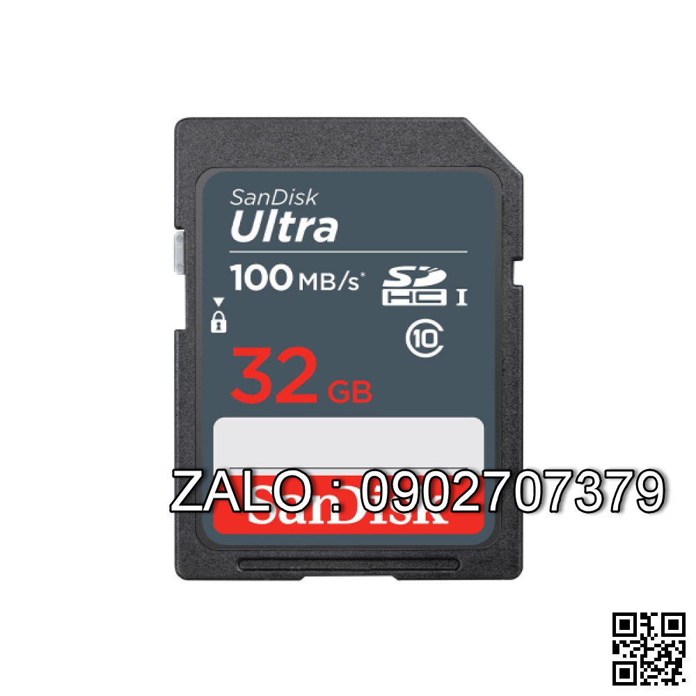 Thẻ Nhớ SD Sandisk 32G 80Mpx/S Class 10 Box