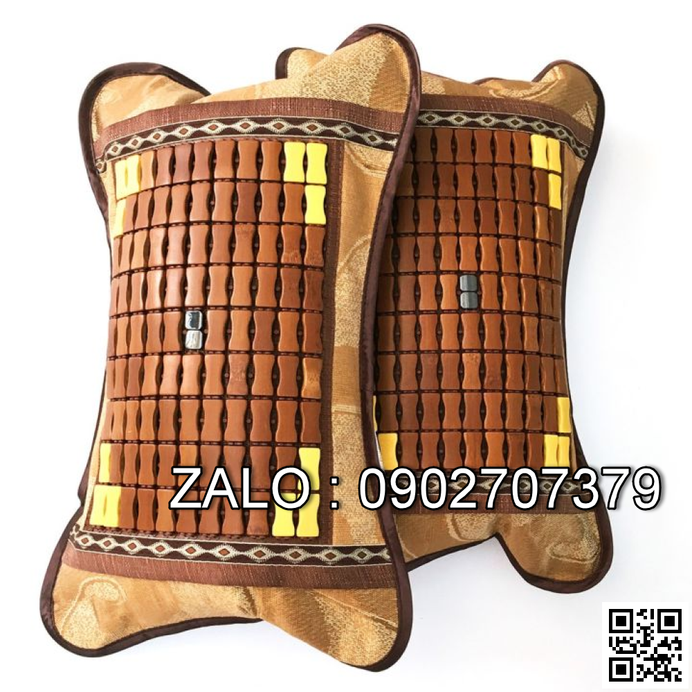 Gối Trúc Ruột Bông Chống Nóng