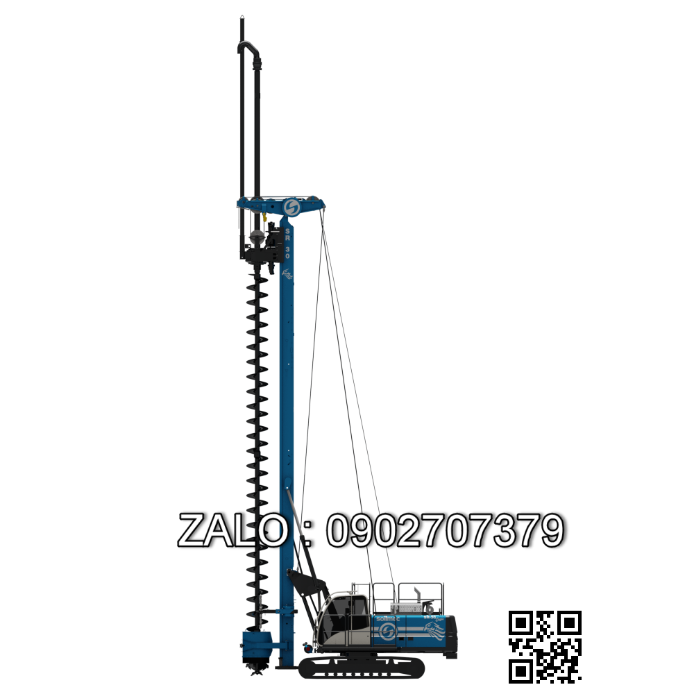 Máy khoan cọc nhồi thủy lực Italy Soilmec R-625