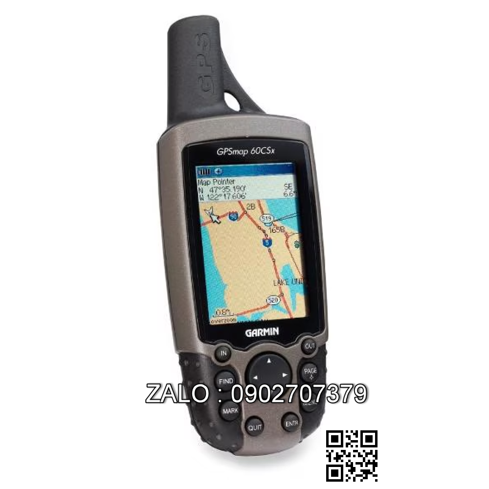 Máy định vị cầm tay GPS Garmin GPSMAP 60CSx