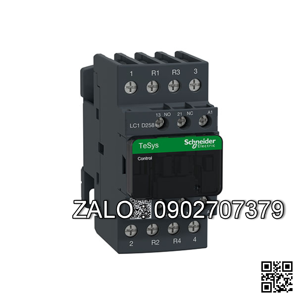 Contactor Schneider LC1D25BD 25A 1NO+1NC 11kW 24VDC