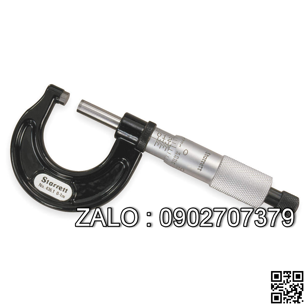 Panme đo ngoài cơ khí Starrett 436MXRL-250