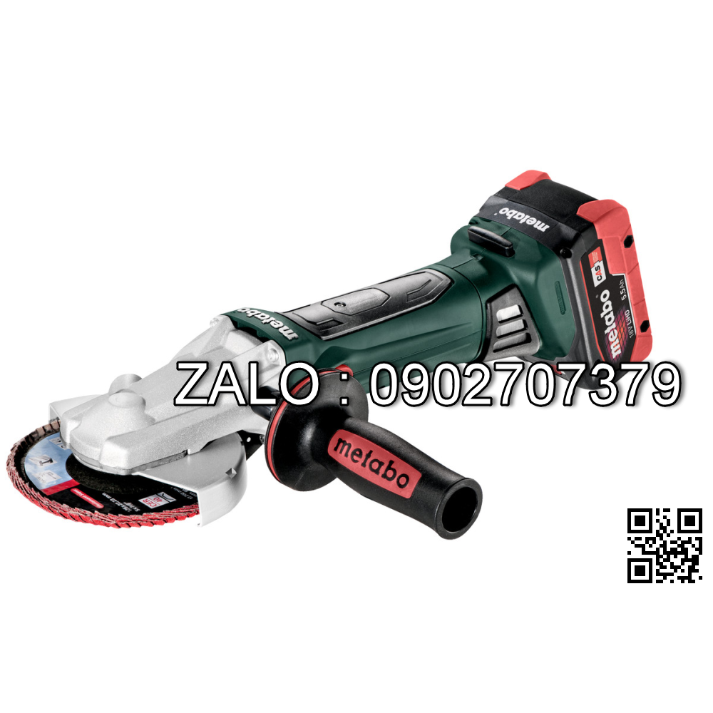 Máy mài góc đầu dẹt không dây METABO WF 18 LTX 125 QUICK