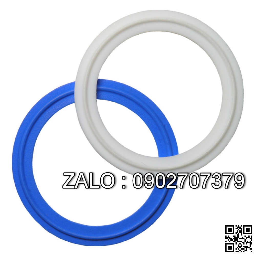 Gioăng teflon PTFE clamp Ø63