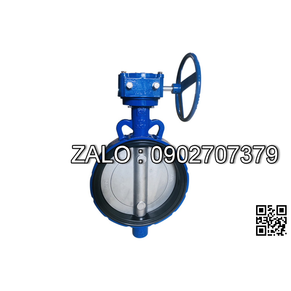 Van bướm tay quay mặt bích DN1800