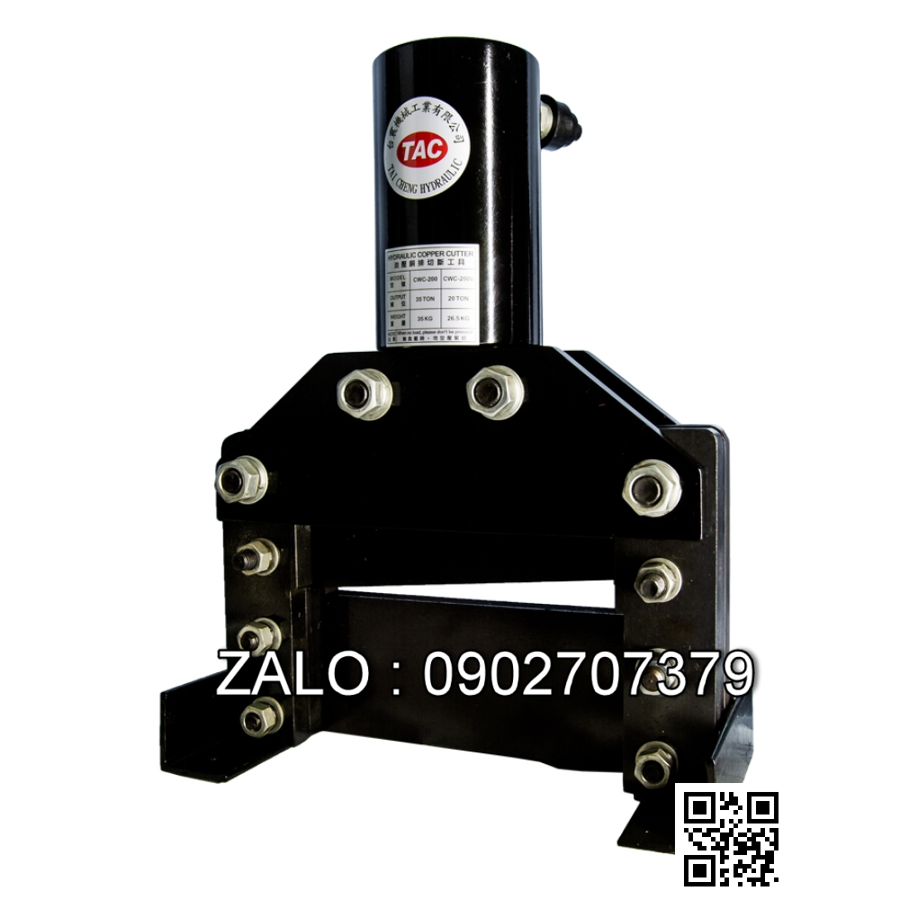 Đầu cắt đồng tấm thủy lực CWC-
200V
