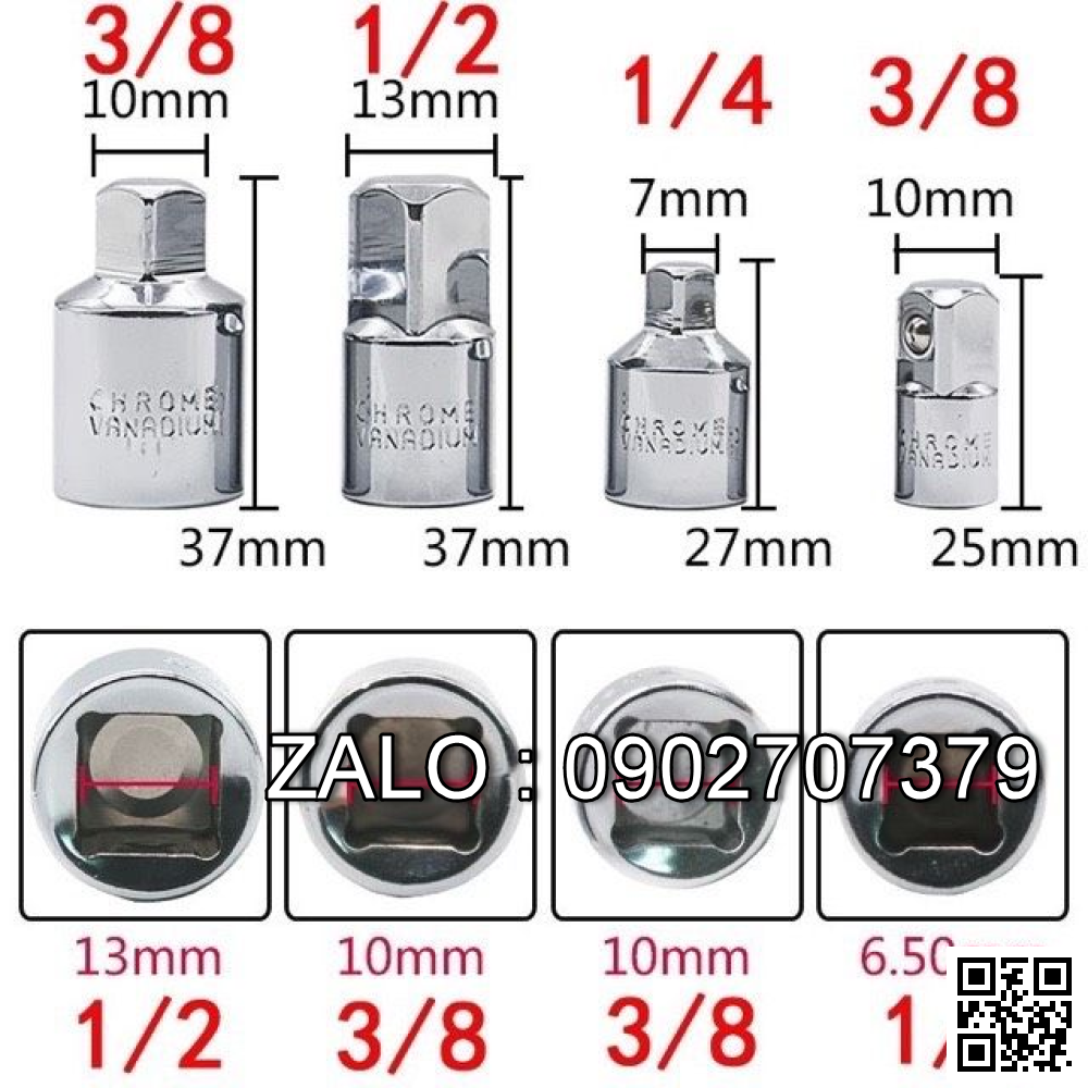 Đầu nối khẩu TOP 34mm