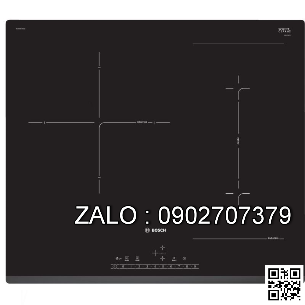 Bếp từ 3 vùng nấu Bosch PVJ631FB1E