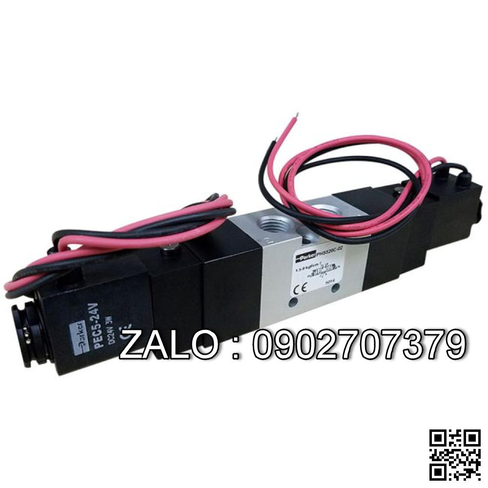Van khí nén parker PHS520P-02-110V-D Ren 1/4