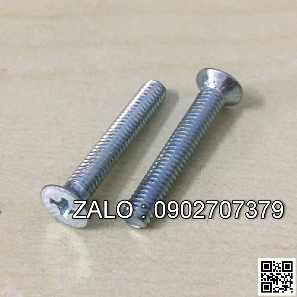 Vít bake đầu bằng thân bulong inox 304 M2.2x16