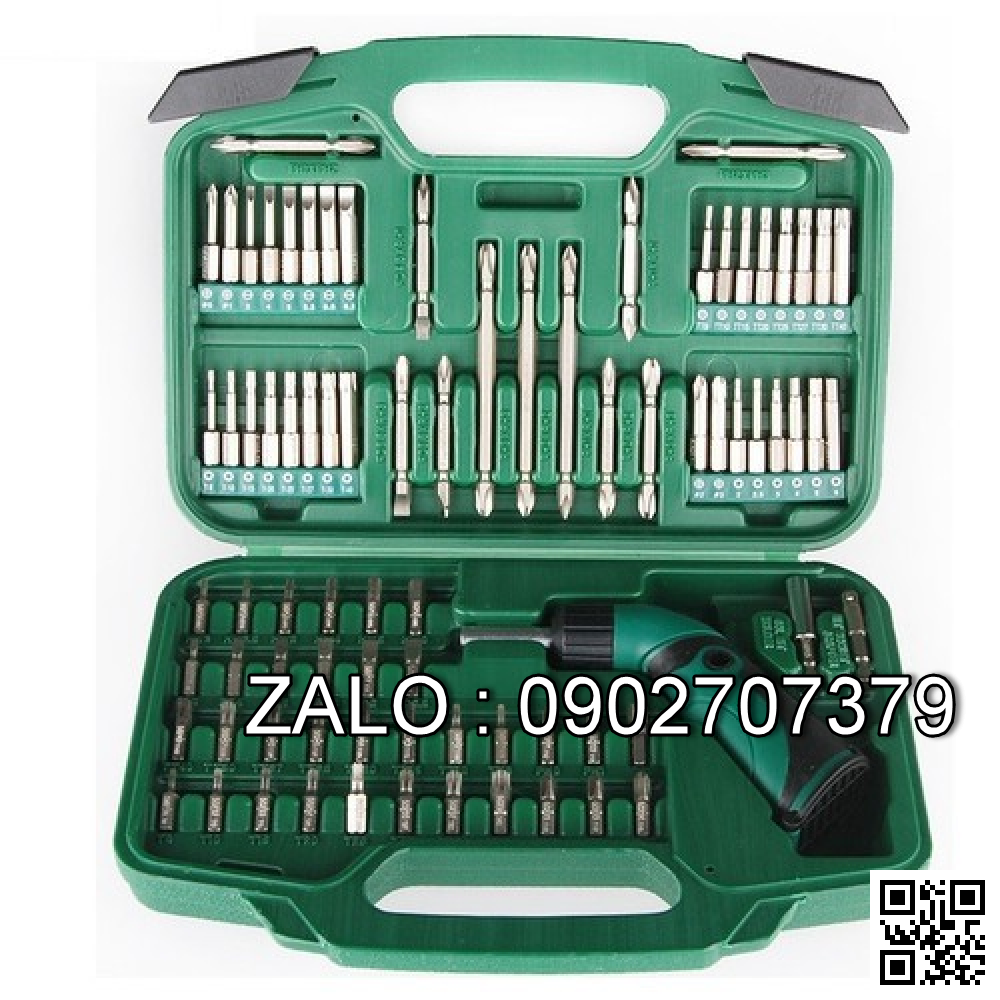 Bộ tuốc nơ vít Sata tay văn tự động 80 chi tiết
1/4